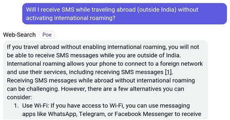 How can I receive SMS while overseas?