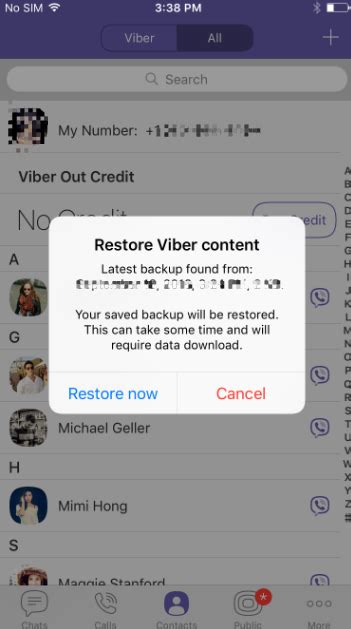 How can I recover deleted Viber messages from desktop?