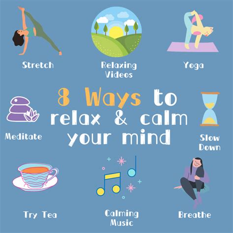 How can I relax my brain?