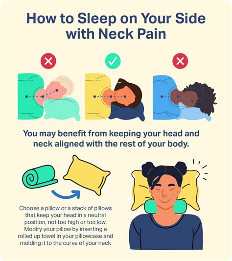 How can I relax my neck while sleeping?