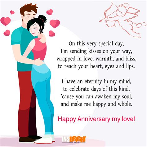 How can I say Happy anniversary to my love?