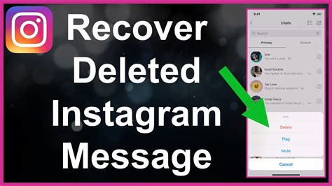 How can I see deleted Instagram messages?