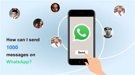 How can I send 1000 photos on WhatsApp?