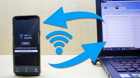 How can I share files between Android and PC wirelessly?