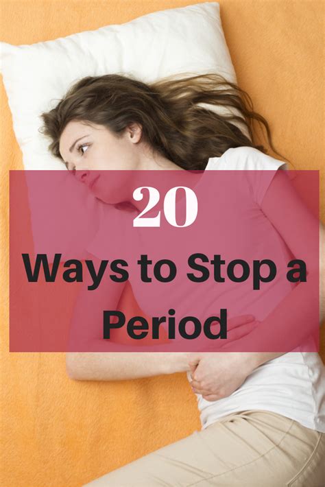 How can I shorten my period ASAP?