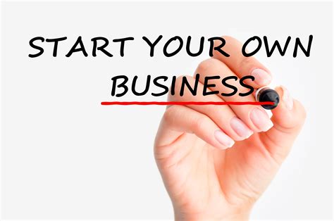 How can I start my own business?