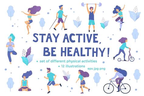 How can I stay active?