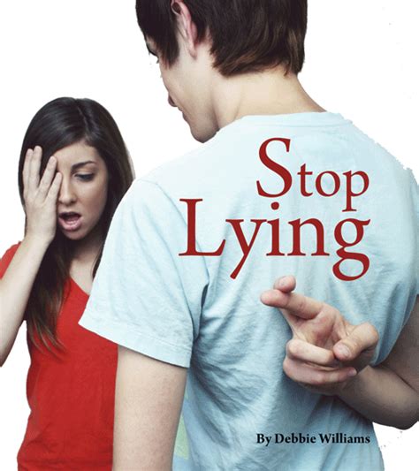 How can I stop lying?