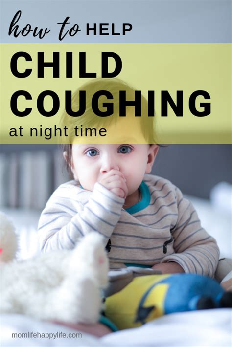 How can I stop my 5 month old coughing at night?