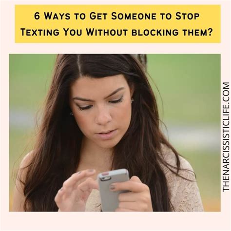 How can I stop someone from texting me without blocking them?