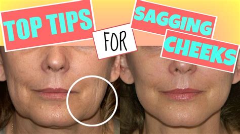 How can I tighten my saggy face at home?