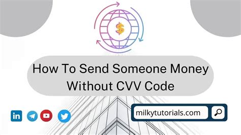 How can I transfer money without CVV?