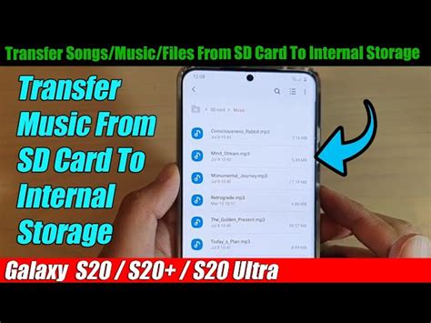 How can I transfer songs to SD card?