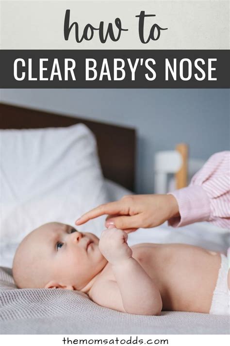 How can I unblock my child's nose naturally?