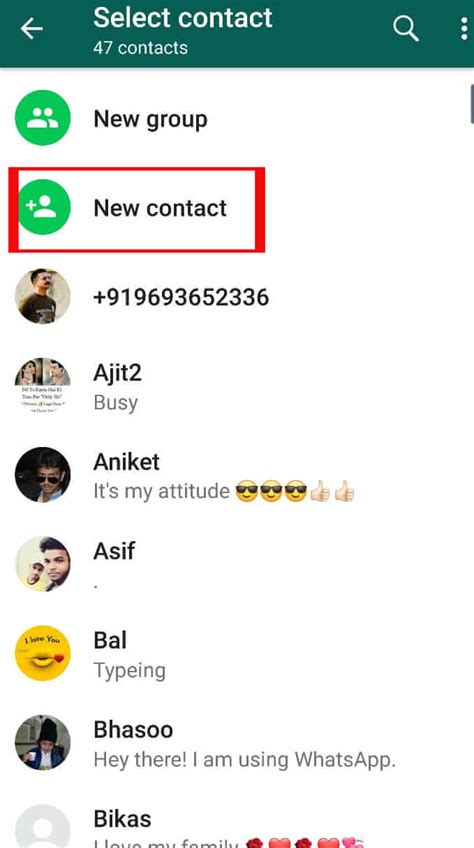 How can I use WhatsApp without importing contacts?