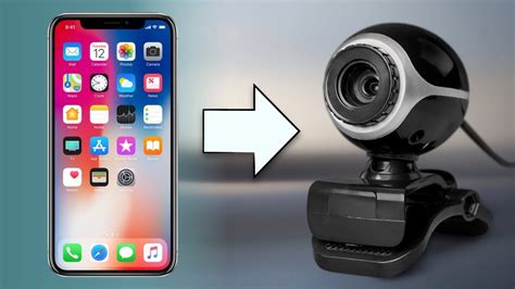 How can I use my phone as a webcam IOS 16?
