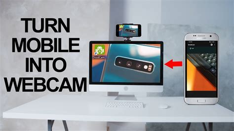How can I use my phone as a webcam for USB?
