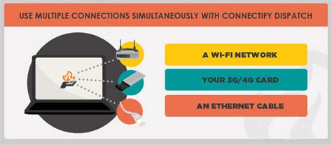 How can I use two internet connections simultaneously?