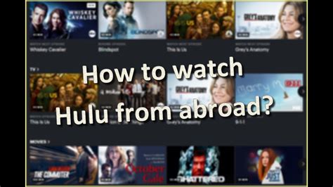 How can I watch Hulu while traveling abroad?
