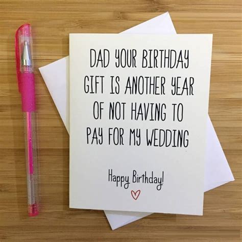 How can I write a card to my dad?