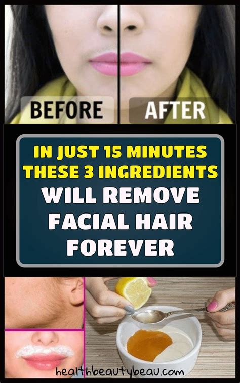 How can a girl remove facial hair?