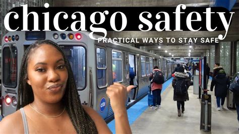 How can a woman stay safe in Chicago?