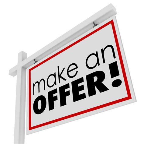 How can an offer be made?