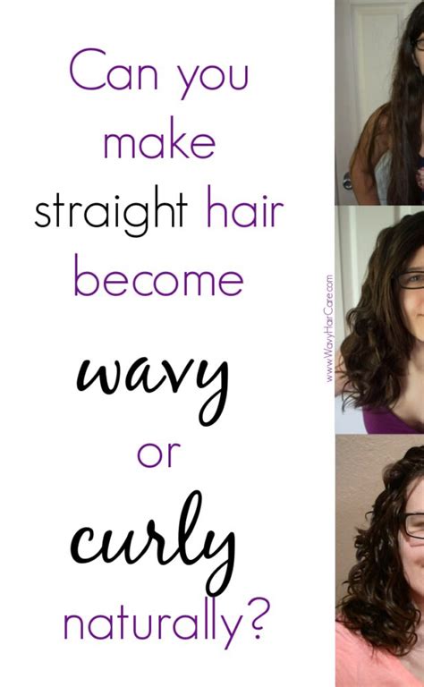 How can curly hair become straight?