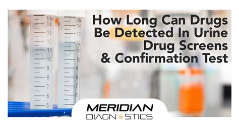 How can drugs be detected in urine?