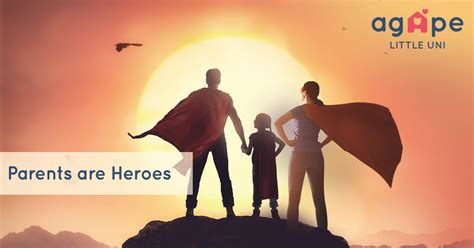 How can parents be heroes?