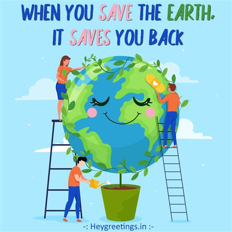 How can we save the environment in Save earth?