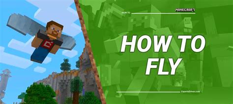 How can you fly in Minecraft?
