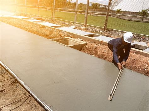 How can you level concrete?
