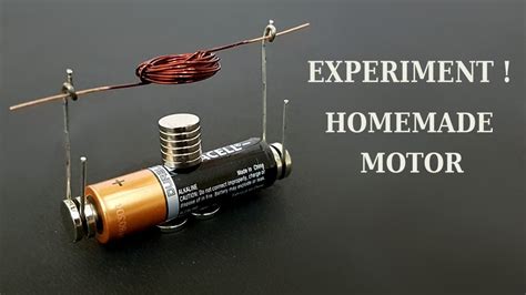 How can you make a simple motor?