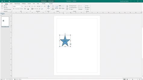 How can you resize a picture or shape in Publisher?
