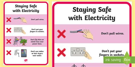 How can you stay safe from electricity?