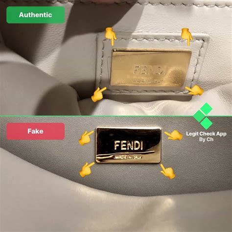 How can you tell a fake Fendi logo?