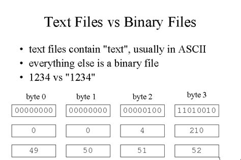 How can you tell if a file is binary?