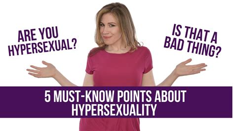 How can you tell if a girl is hypersexual?