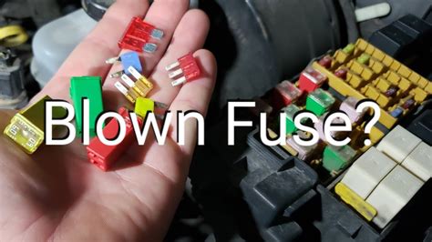 How can you tell if a window fuse is blown?