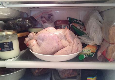 How can you tell if chicken is defrosted?