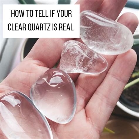 How can you tell if quartz is real?