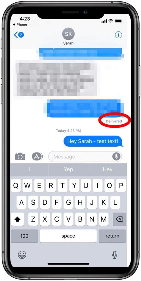 How can you tell if someone is active on their iPhone?
