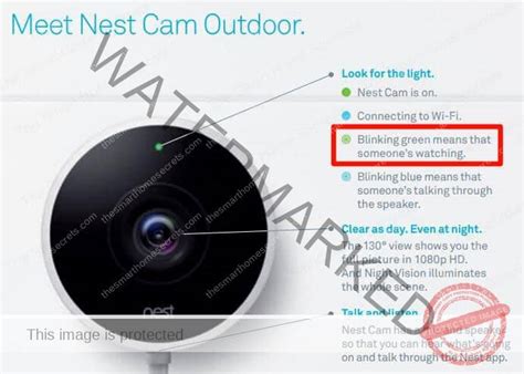 How can you tell if someone is watching a Ring camera?