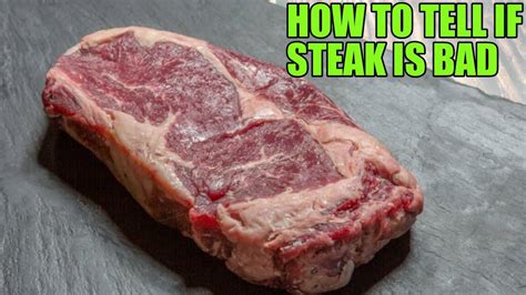 How can you tell if steak is bad?