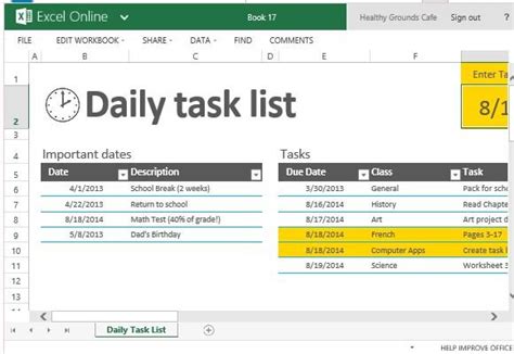 How can you use Microsoft Excel for your daily tasks?