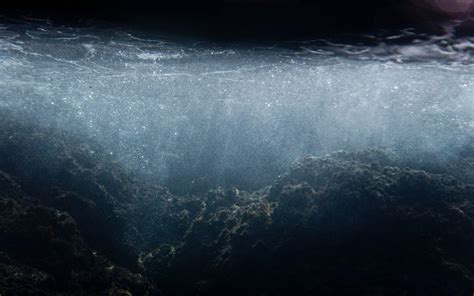 How dark is it underwater?