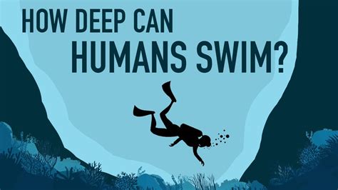 How deep can a human go without a submarine?