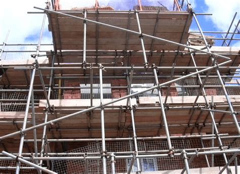 How deep is scaffolding?