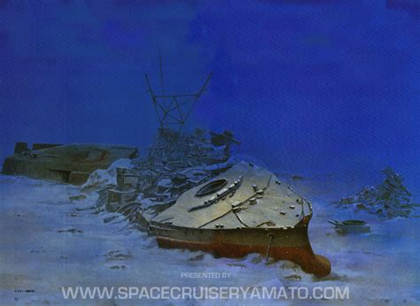 How deep is the Yamato wreck?